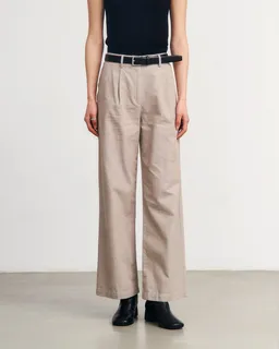 Rotholz Rotholz Damen vegan Hose Hohe Taille Grau Braun – Produktbild 1 von 1