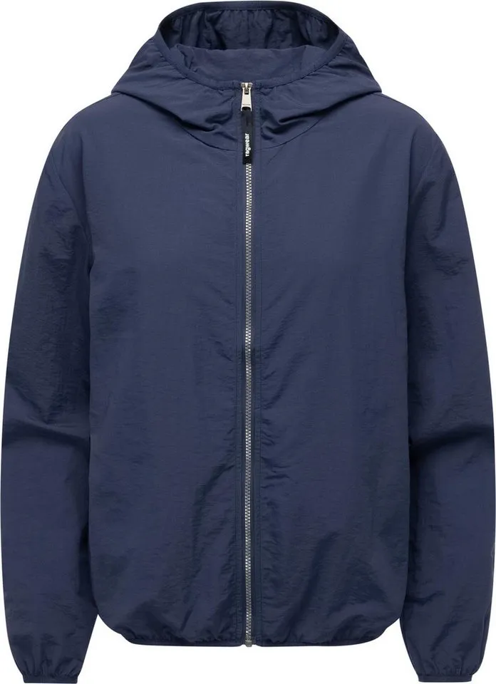 ragwear ragwear Outdoorjacke Vinzie B Leichte Übergangsjacke mit Kapuze, Blau, – Produktbild 2 von 5