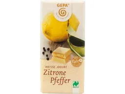 gepa GEPA Bio-Schokolade "Zitrone Pfeffer", 40 g – Produktbild 1 von 1