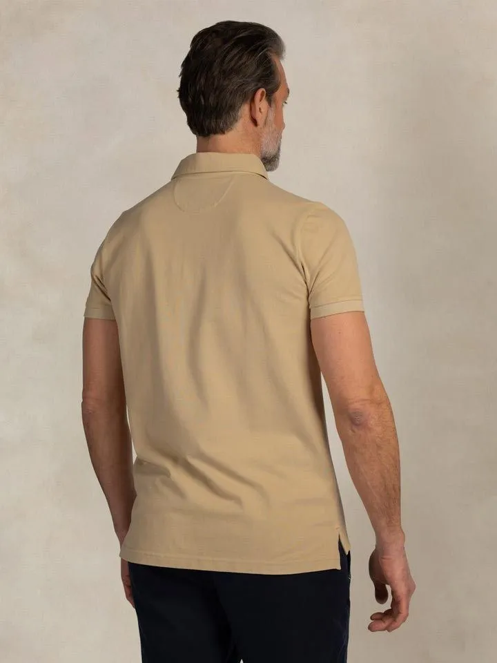 new zealand auckland new zealand auckland NZA Polo Hawera Beige, Beige, – Produktbild 3 von 5