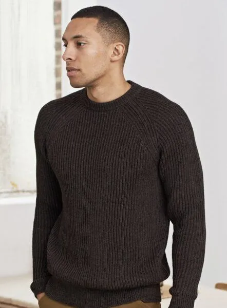 About Companions About Companions - Pullover Nord Alpaca, Braun (undyed brown), – Produktbild 2 von 4