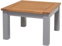 Garten-Couchtisch "Barcelona", 46 x 46 cm, silber – Produktbild 1 von 1