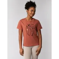 watapparel watapparel T-Shirt Frauen Self love, Heritage brown, – Produktbild 1 von 1