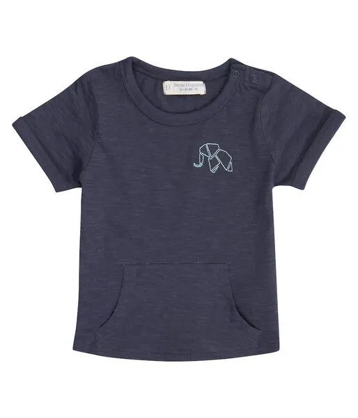 Sense Organics sense-organics Baby Shirt *Elephant* Embroidery GOTS & Fair Trade | Sense Organics – Produktbild 1 von 1