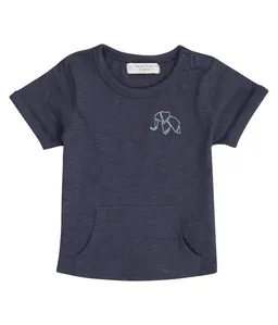 Sense Organics sense-organics Baby Shirt *Elephant* Embroidery GOTS & Fair Trade | Sense Organics – Produktbild 1 von 1