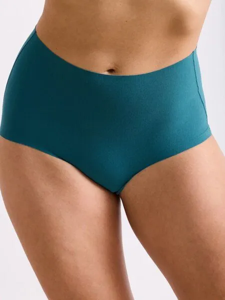 erlich textil erlich textil Light Touch High Waist Slip im 3er Pack aus weichem Modal, made in Europe, Tiefseeblau, – Produktbild 4 von 6
