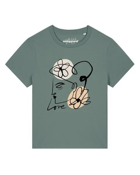 watapparel watapparel T-Shirt Frauen Self love, Green bay, – Produktbild 1 von 5