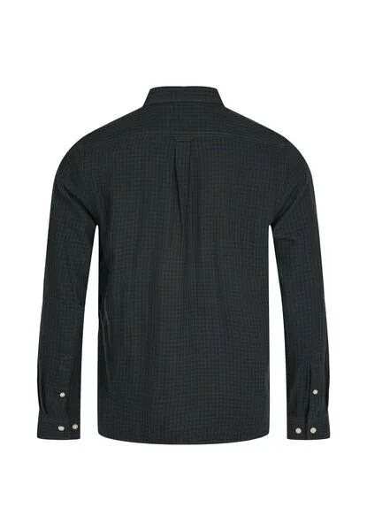 KnowledgeCotton Apparel KnowledgeCotton Apparel Karo-Hemd Regular Fit, Green check, – Produktbild 2 von 4