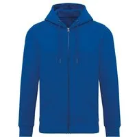 Greenspired Greenspired Umweltfreundliches Unisex Kapuzensweatshirt mit Zip 350 g/m² XXS - 4 XL, Meeresblau, – Produktbild 1 von 1