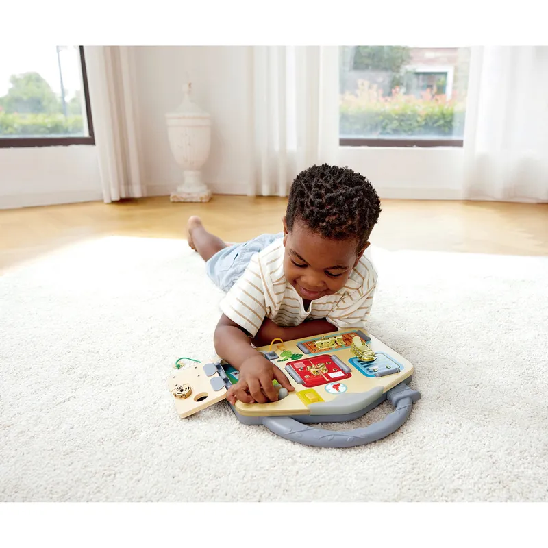 Hape Hape Spiele-Tafel Schloss & Schlüssel, Mehrfarbig, – Produktbild 1 von 3