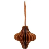 El Puente El Puente Deko-Anhänger "Falta" | Fair Trade & Handmade aus Indien, Orange, – Produktbild 1 von 1