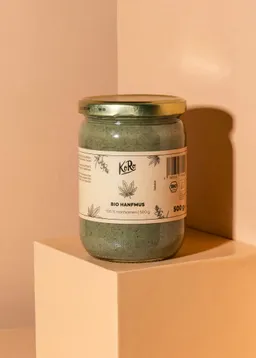 KoRo Bio Hanfmus 500 g – Produktbild 1 von 1