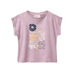 People Wear Organic People Wear Organic Kurzarm Shirt, rosa uni, "Wild Soul", Bio-Baumwolle – Produktbild 1 von 1