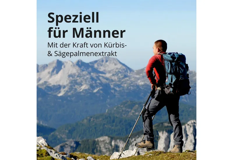 Naturklar Sägepalmenextrakt & Kürbiskernextrakt - 8 Fach Kombi Kapseln, mit Brennnesselextrakt, Vitamin E, Zink, Selen & Natrium à 85 g, mit Brennnesselextrakt, Vitamin E, Zink, Selen & Natrium – Produktbild 4 von 5