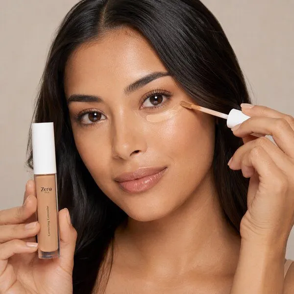 Zero Skin Zero Skin Correcting Concealer, 25 Medium Neutral - 4 ml, pflegend und kaschierend, 25 medium neutral, – Produktbild 2 von 4