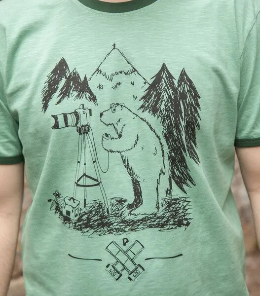 päfjes Bärnd Blitzbert - päfjes Ringer Unisex T-Shirt - Fair gehandelt aus Baumwolle Slub - Bio – Produktbild 4 von 4