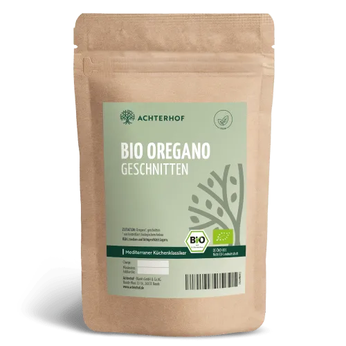 vom Achterhof Oregano geschnitten Bio (250g) – Produktbild 1 von 1