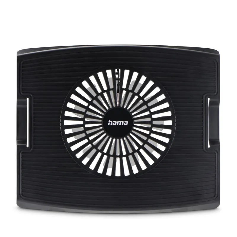 Hama Hama "Laptop-Kühler ""Wave"", leise, bis 40 cm (15,6""), Schwarz (00126810)" – Produktbild 1 von 6