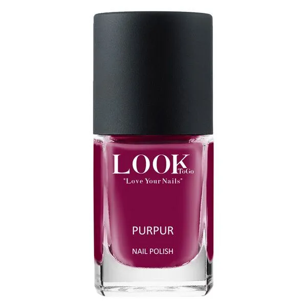 Look To Go Look To Go • veganer Nagellack • ROSA & PINKTÖNE • 21-free & PETA approved, Purpur, – Produktbild 1 von 3