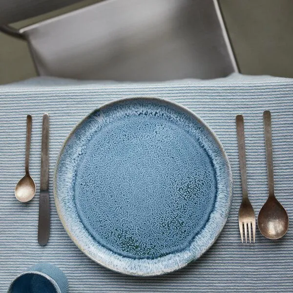 onomao onomao Großer Teller (M) - Traditionell, Teal, – Produktbild 2 von 4