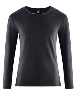 HempAge HempAge Herren Langarmshirt THC Line Hanf/Biobaumwolle – Produktbild 1 von 1