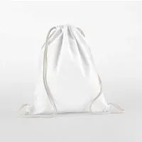 Westford Mill Westford Mill Turnbeutel aus Bio-Baumwolle, Weiss, – Produktbild 1 von 1