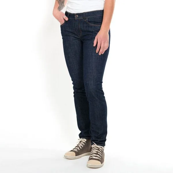 fairjeans fairjeans dunkelblaue Jeans SLIMMY NAVY, schmales, anliegendes Bein, mittelhoher Bund, aus Bio-Cotton – Produktbild 5 von 8