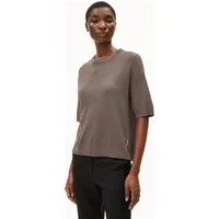 ARMEDANGELS ARMEDANGELS Damen vegan T-Shirt Lizaa Lino Braun – Produktbild 1 von 1