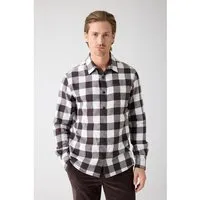 KnowledgeCotton Apparel KnowledgeCotton Apparel Kariertes Flanellhemd aus Bio-Baumwolle GOTS/Vegan – Produktbild 1 von 1