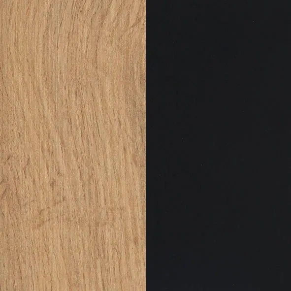 Home affaire Sideboard VERA, grifflos, verstellbare Einlegeböden, Wahlweise mit oder ohne Beleuchtung, Braun|schwarz, – Produktbild 5 von 5