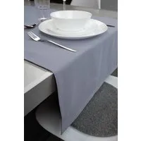 jilda-tex jilda-tex Tischläufer Renforce 100% Bio-Baumwolle Uni 50x160cm, Lavendel, – Produktbild 1 von 1
