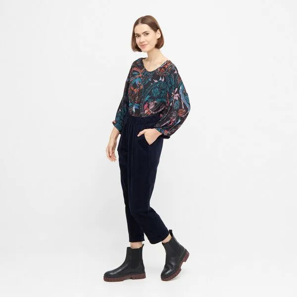 WiDDA berlin WiDDA berlin Cordhose SEPP aus Bio-Baumwolle, Dunkelblau, – Produktbild 3 von 3