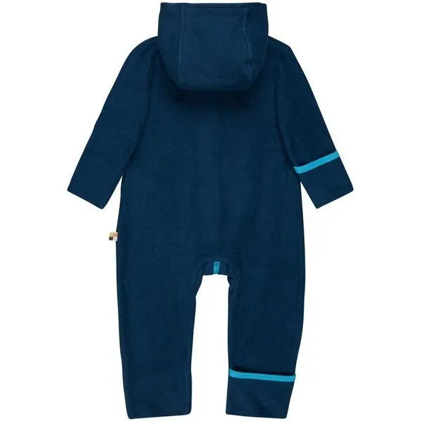 loud + proud loud + proud Fleece Overall, Ultramarin, – Produktbild 2 von 2