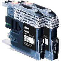 Memo memo Doppelpack Tintenpatronen ersetzt Brother LC-223BK schwarz – Produktbild 1 von 1