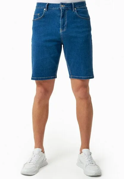 ORGANICATION ORGANICATION Jeans-Shorts aus Bio-Baumwolle, Medium blue, – Produktbild 2 von 3