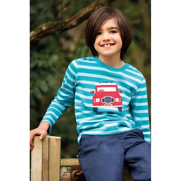 Frugi Frugi Langarm-Shirt Camper William Applique Top – Produktbild 2 von 3