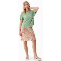 ORGANICATION ORGANICATION Jerseyrock aus LENZING ECOVERO mit Blumenmuster – Produktbild 1 von 1
