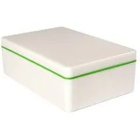ajaa ajaa Die längliche Aufbewahrungsbox aus Biokunststoff 0,9 l, Lime, – Produktbild 1 von 1