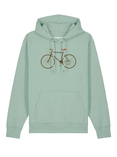 watapparel watapparel Hoodie Unisex Fahrrad, Aloe, – Produktbild 2 von 3