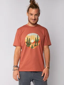 watapparel watapparel T-Shirt Unisex Sonnenuntergang in der Wüste – Produktbild 1 von 1