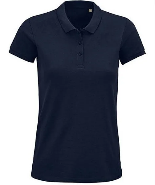 Sol's Sol's Damen Polo Shirt Kurzarm Bio - Baumwolle, French navy, – Produktbild 1 von 4