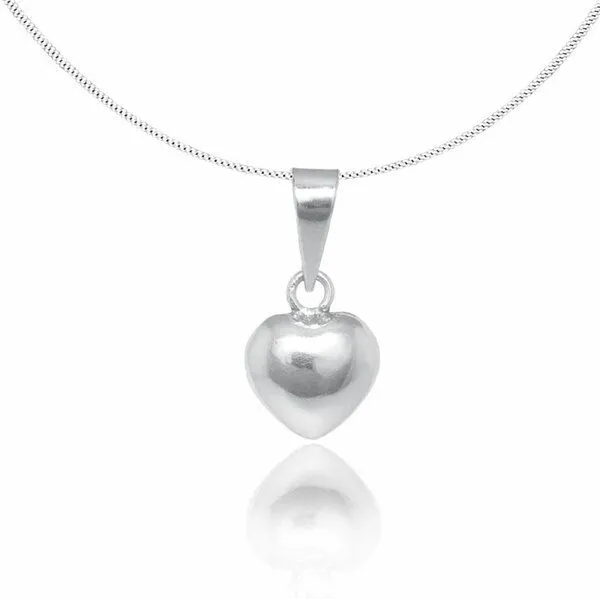 pakilia pakilia Silber Kette Herz Fair-Trade und handmade – Produktbild 2 von 3