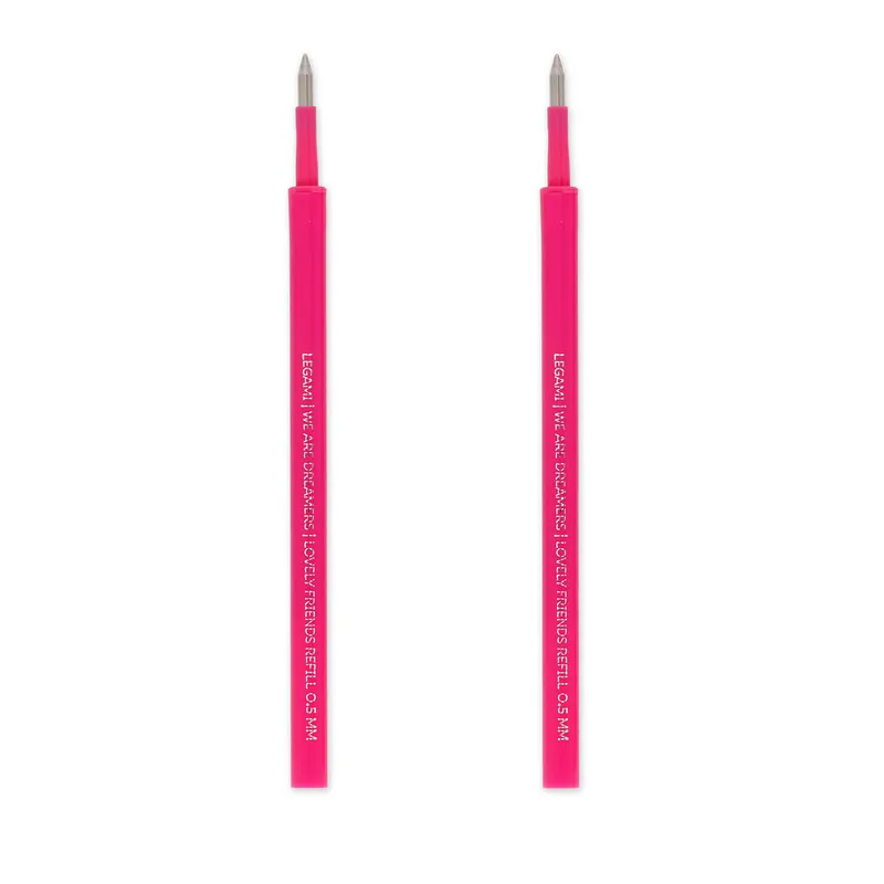 Legami Legami Ersatzminen für Lovely Friends Gelstifte 2 Stück Pink, Pink, – Produktbild 1 von 1