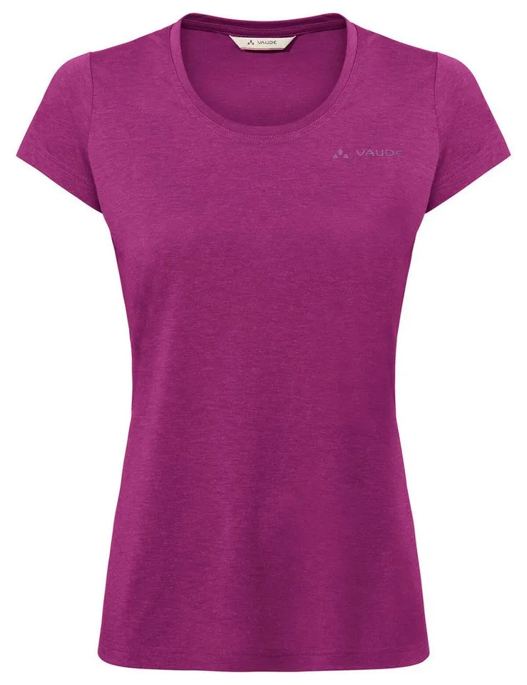 Vaude Vaude T-Shirt SE Women's Abelia T-Shirt II (1-tlg) schnelltrocknendes und funktionelles Shirt, Rosa, – Produktbild 1 von 3