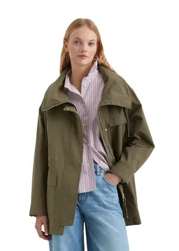 Marc O'Polo DENIM Funktionsmantel aus beschichtetem Cotton-Nylon – Produktbild 1 von 1