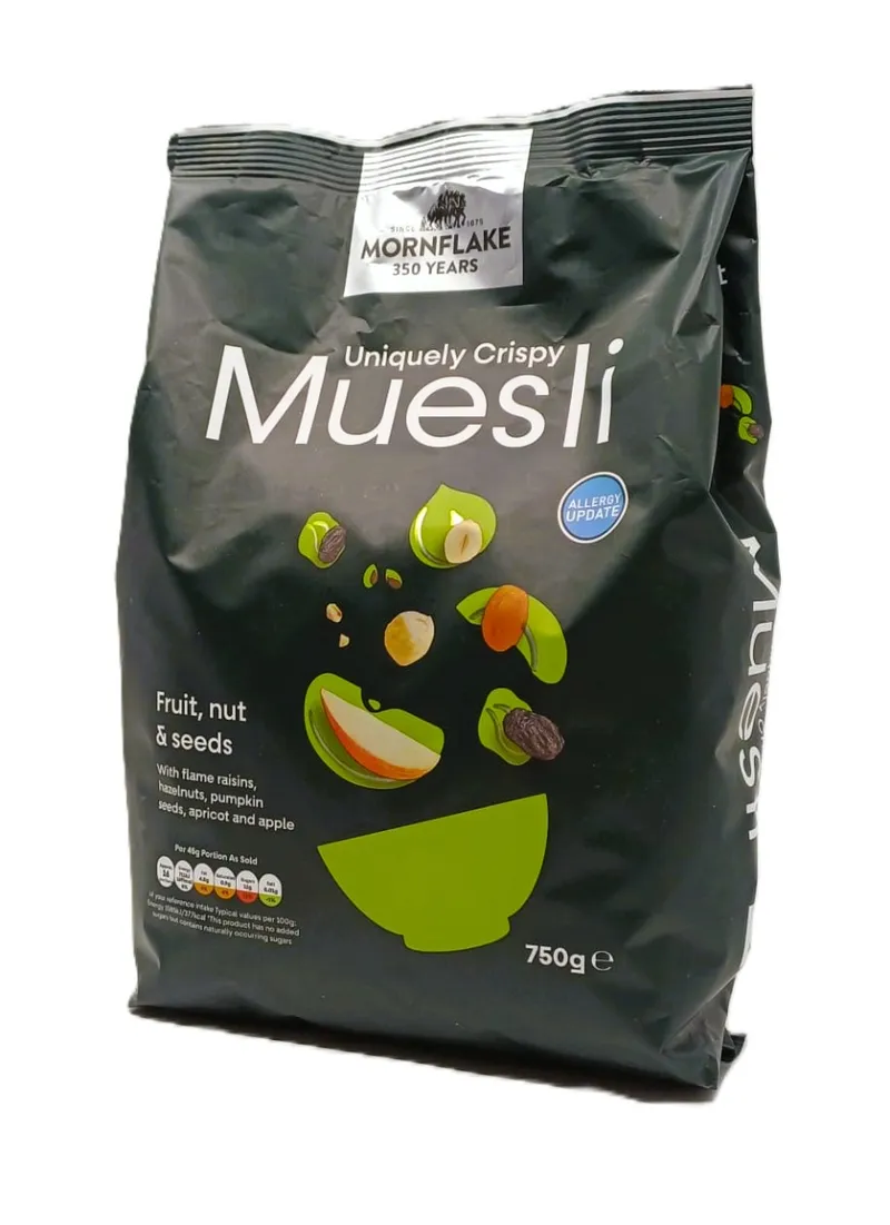 MornFlake MornFlake Knuspermüsli Obst, Nüsse & Samen 750g – Produktbild 1 von 1