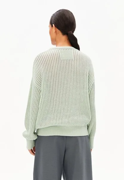 ARMEDANGELS ARMEDANGELS LINEN BLEND Damen Pullover aus Leinen-Mix, Foam, – Produktbild 2 von 4
