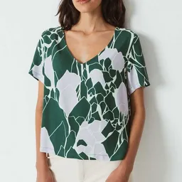 SKFK SKFK Bluse Albertta - Green Waterfall – Produktbild 1 von 1