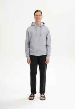 MELA MELA Herren vegan Kapuzenpulli Tican Gray Melange – Produktbild 1 von 1