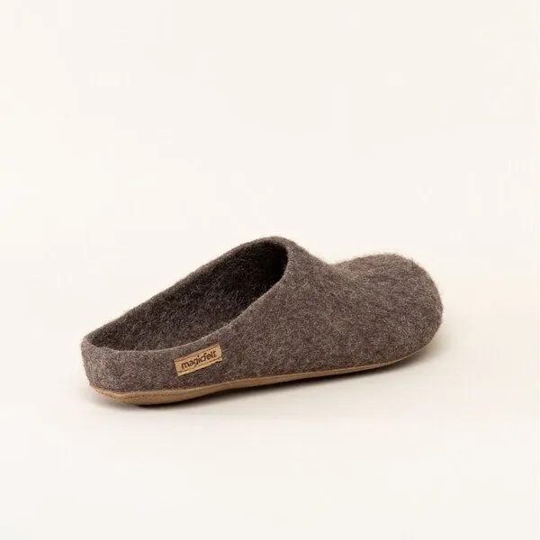 Magicfelt Magicfelt Filz-Hausschuh 729 aus 100% Kamel-Wolle | Pantoffel für Damen & Herren mit Rinds-Sohle - Made in Tirol, Camel, – Produktbild 4 von 4